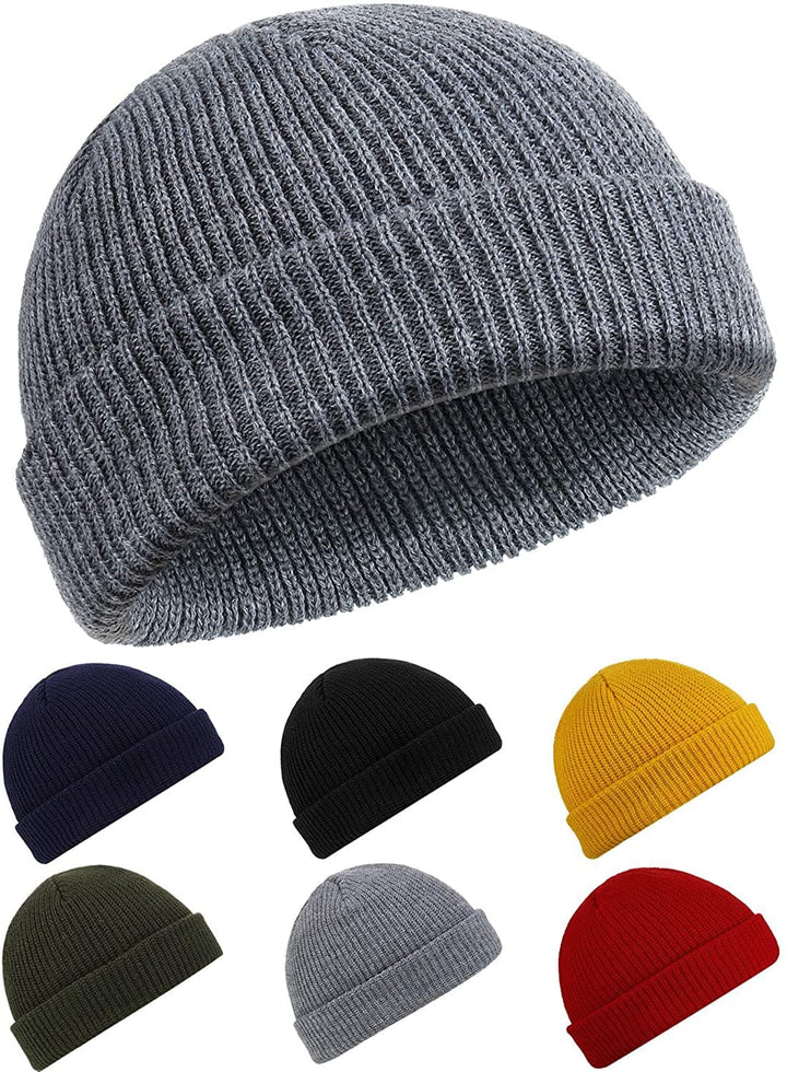 TOPONE ACCESSORIES LIMITED Custom Trawler Knitted Beanie Watch Hat Roll-up Edge Shorter Hat Topone Accessories Ltd. 