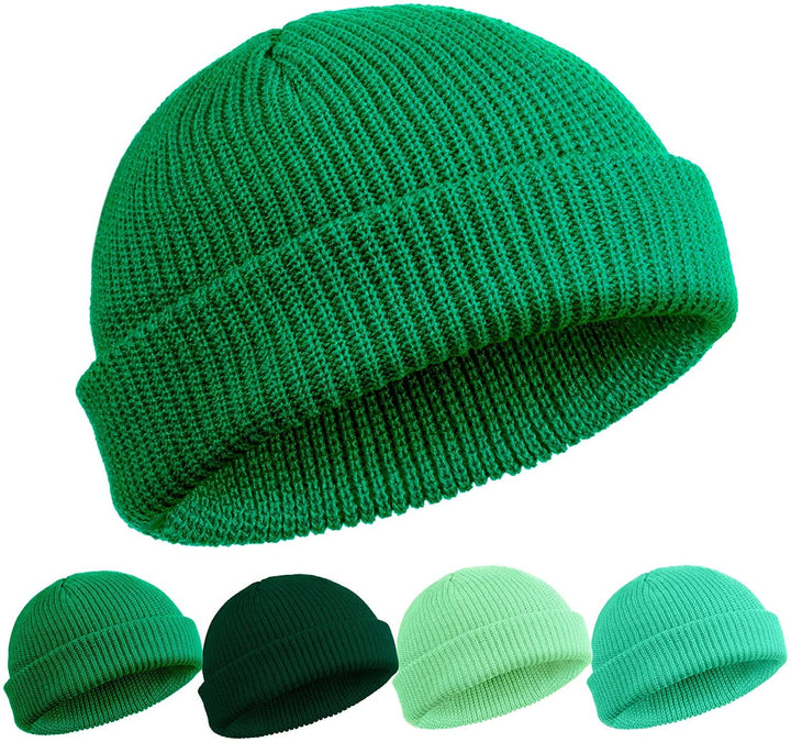 TOPONE ACCESSORIES LIMITED Custom Trawler Knitted Beanie Watch Hat Roll-up Edge Shorter Hat Topone Accessories Ltd. 